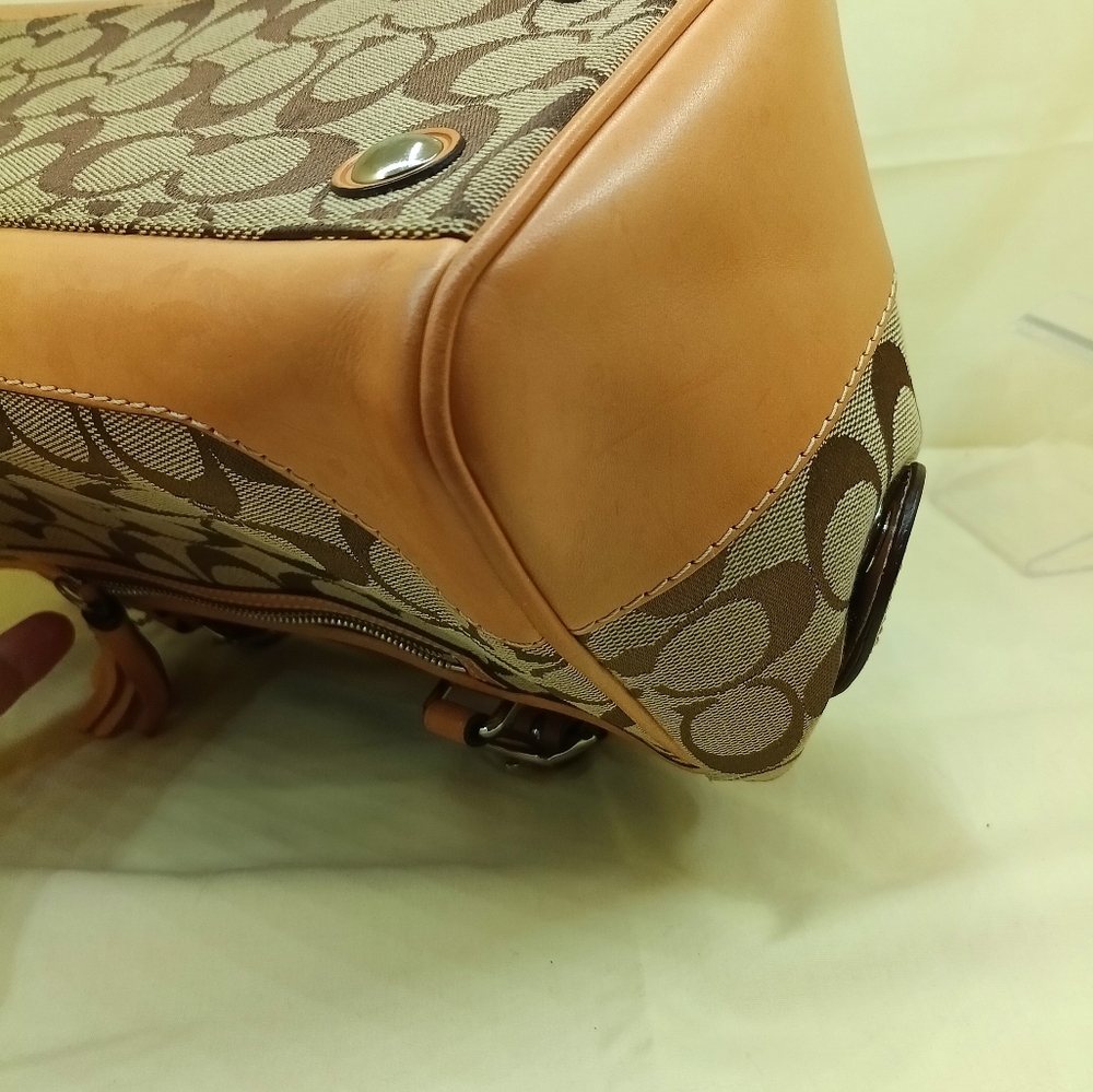 Coach Y2K Signature Hampton Tassel Satchel Handbag 6828 Coach - Picture 13 of 15